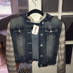 Jean jacket/sweater